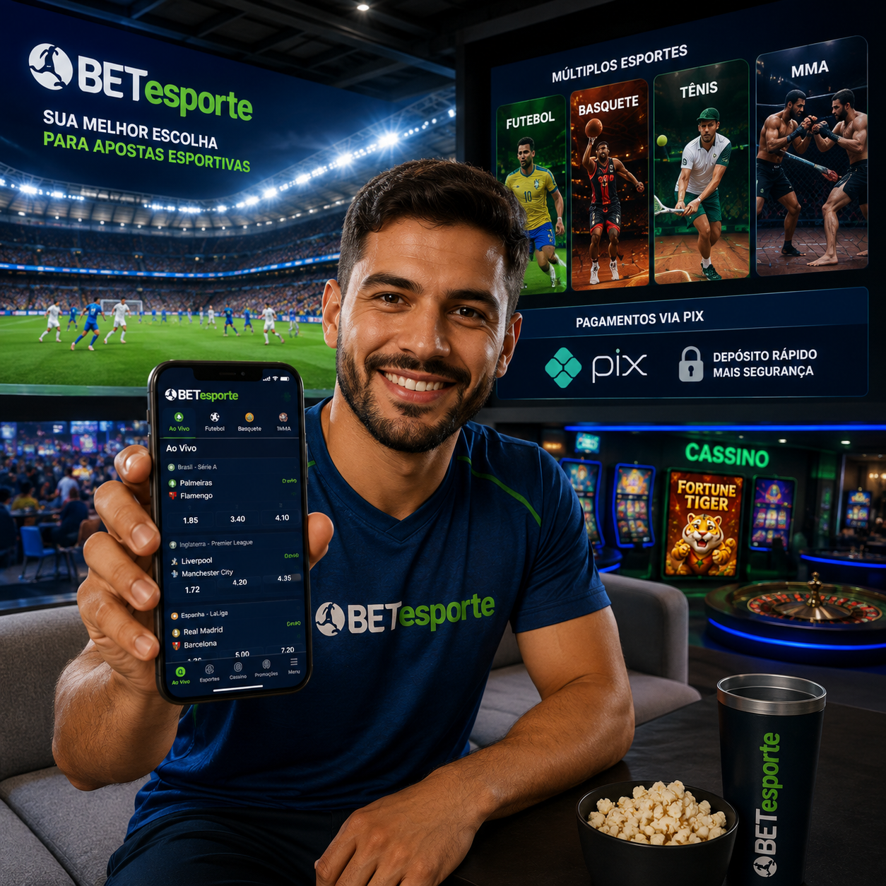 Mercados de Apostas Esportivas BETesporte Bet