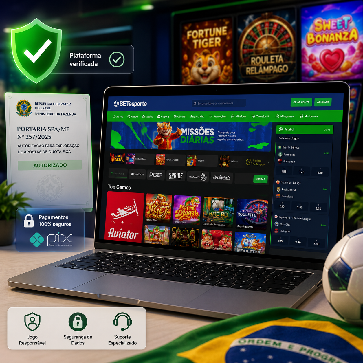 Análise de Regulamentação e Confiabilidade BETesporte